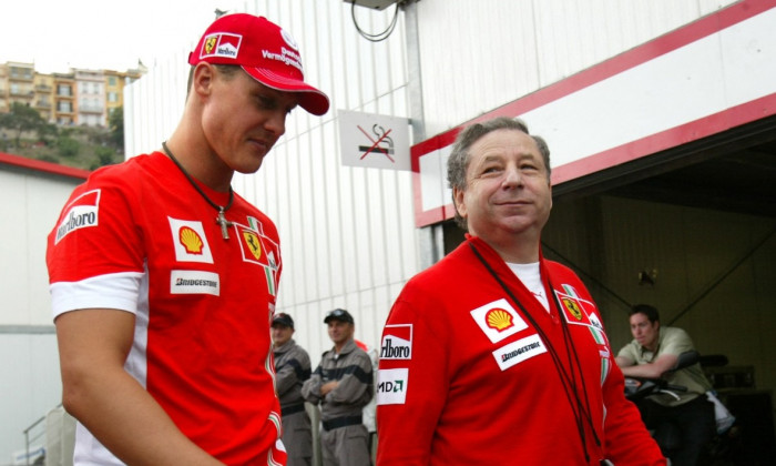 michael schumacher, jean todt, formula 1