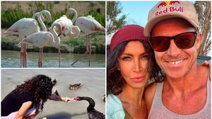 mihaela radulescu, mihaela radulescu si felix beaumgartner, mihaela vacanta vacanta flamingo 