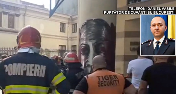 muncitor accident biblioteca centrala, biblioteca centrala, accident muncitor, muncitor ars de viu, pompieri biblioteca centrala