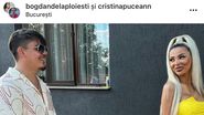 Bogdan de la Ploiești, Bogdan de la Ploiești relație, Bogdan de la Ploiești și Cristina Pucean, Cristina Pucean, Cristina Pucean relație