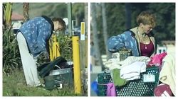 Fosta soție a unui actor celebru, surprinsă în timp ce-și căuta de mâncare în gunoaie. Cum a ajuns să trăiască pe străzi: "Nu-i pasă nimănui de mine, nimeni nu vrea să mă vadă"