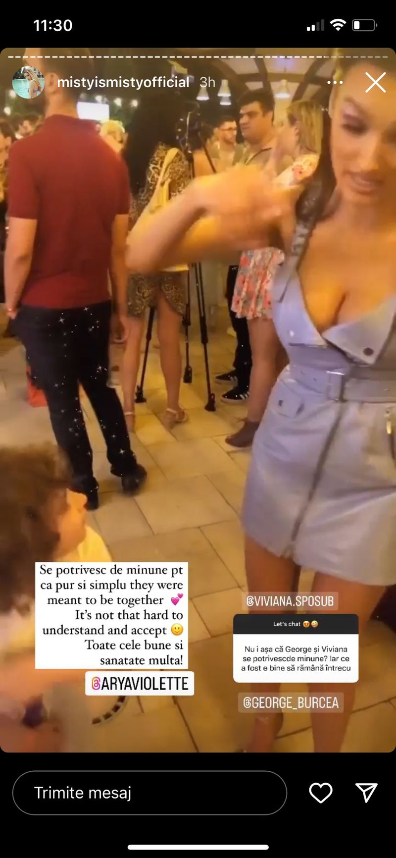 Misty, părere sinceră despre Viviana Sposub și George Burcea. Soția lui Keo și-a surprins fanii cu declarațiile sale „Era menit să fie împreună”
