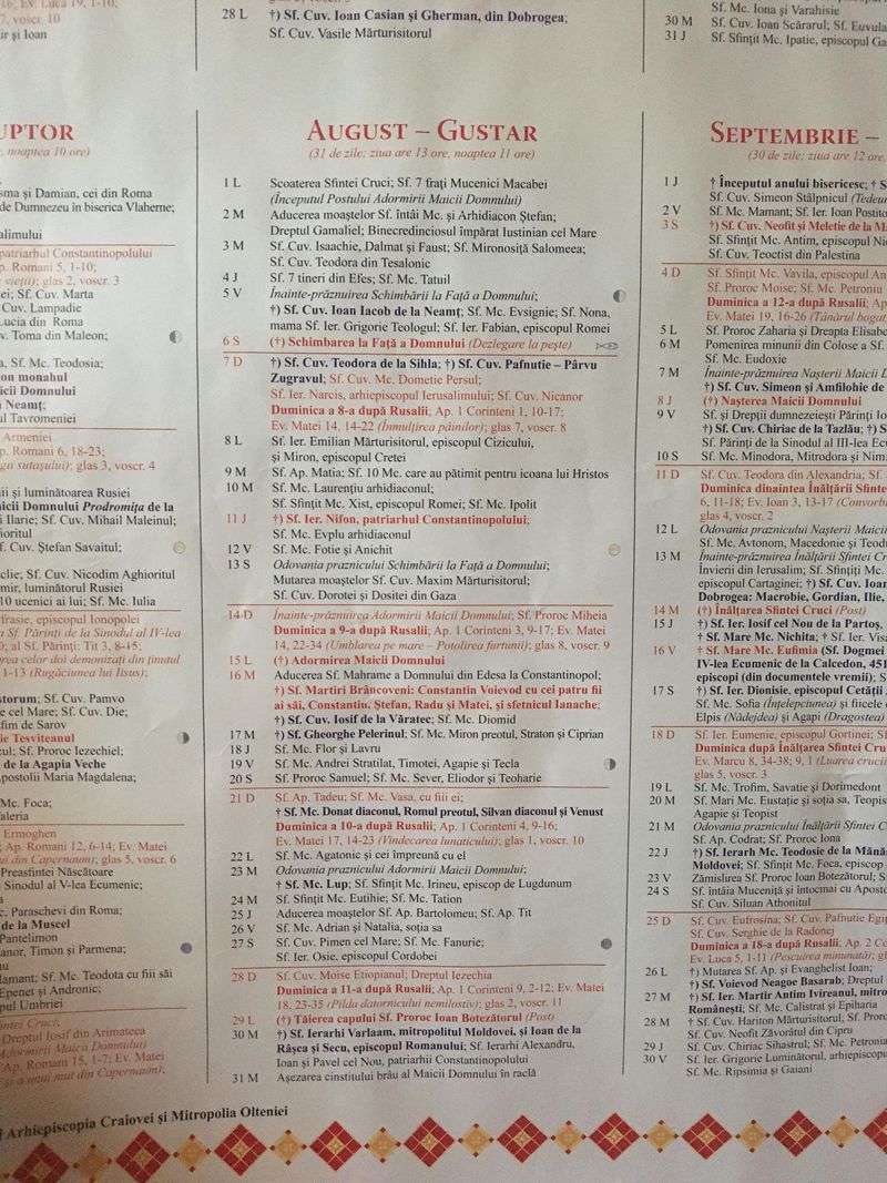 Calendar Creștin Ortodox 11 august 2022. Sărbătoare cu cruce roșie. Ce e INTERZIS să faci azi