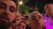 Alex Leonte alături de Mario Fresh și Mira. 