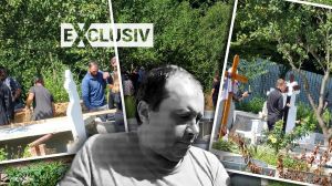Momente sfâșietoare la Bascov! Trei dintre victimele masacrului au fost înmormântate: "E dureros să vezi trei coșciuge". Imaginile tristeții | EXCLUSIV