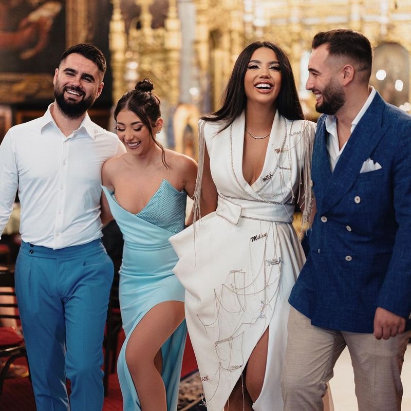 Nicole Cherry, nașă la botezul fiului Larisei Udilă!Ținutele inedite pe care le-a purtat artista