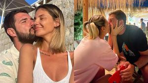 Ramona Olaru, răsfățată la maxim de Cătălin Cazacu! Ipostaze intime pe plajă, în văzul tuturor