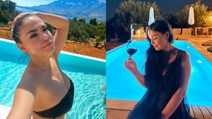Andreea Mantea, apariție de senzație în costum de baie, pe iaht! Prezentatoarea TV și-a recăpătat silueta de vis