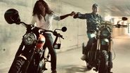 Mihaela Rădulescu, apariție de senzație pe motor! Fosta prezentatoare TV este pasionată de viteza amețitoare