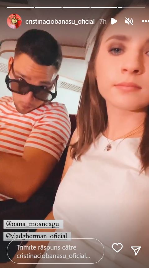 Cristina Ciobănașu l-a prins pe Vlad Gherman în timp ce îi scria iubitei lui. Ce i-a reproșat: „Vorbești cu Oana? Ea nu știe că...?”