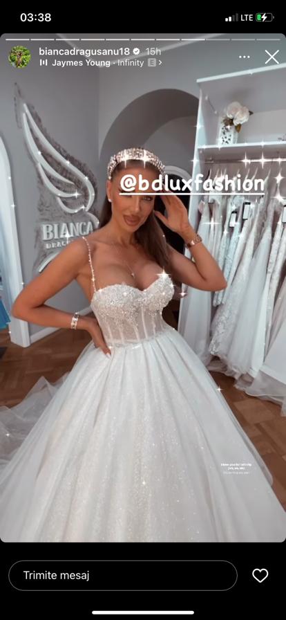 Bianca Drăgușanu, din nou în rochie de mireasă! Diva plănuiește să meargă în fața altarului pentru a treia oară