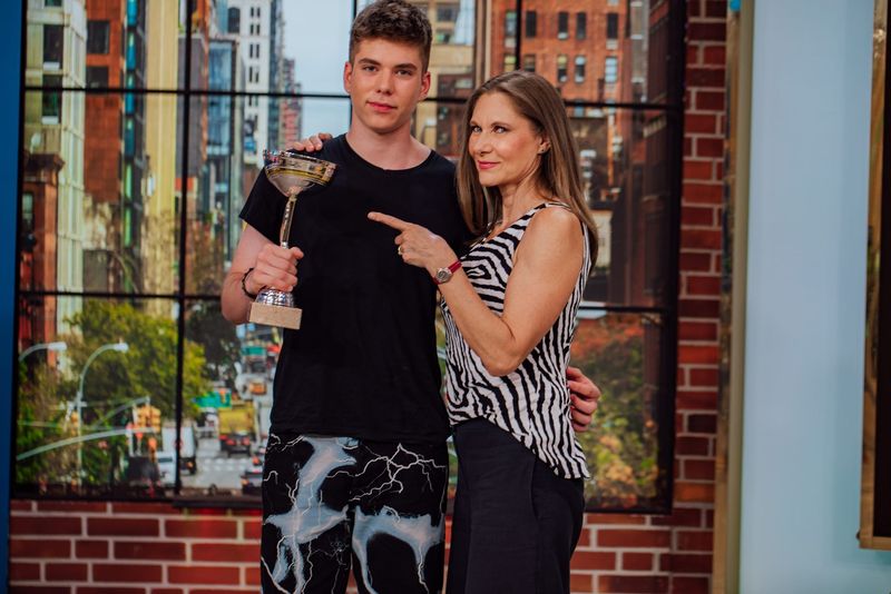 romanita iovan, albert iovan, romanita si fiul ei