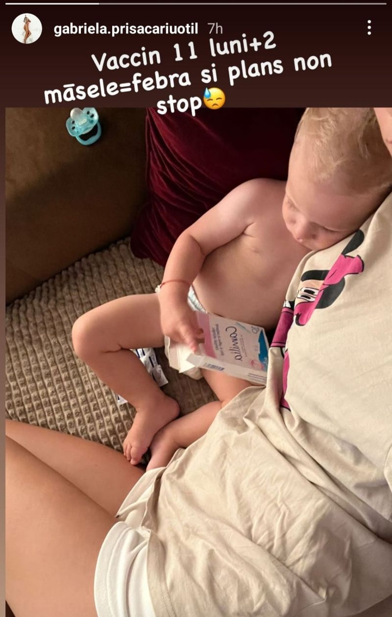 Gabriela Prisăcariu Dani Oțil copil 