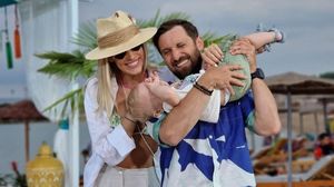 Gabriela Prisăcariu și Dani Oțil copil