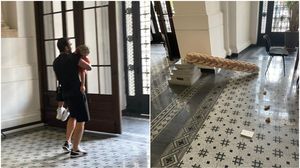 copil grav ranit, statuie desprinsa, accident, primaria capitalei