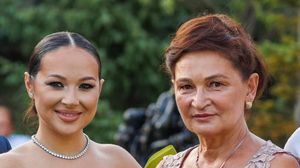 Vlăduța Lupău și mama sa