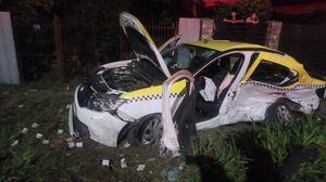 gorj, taximetrist mort, accident violent, clienta moarta 