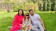 Oana Roman și Marius Elisei copil