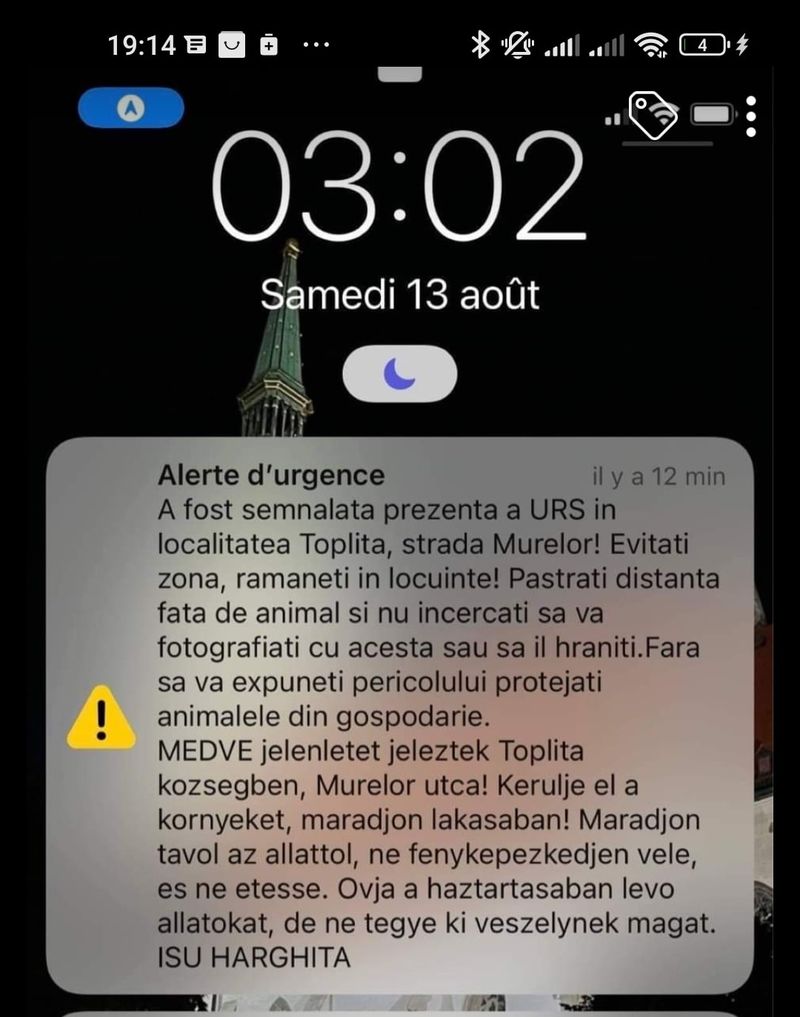 Doi turiști canadieni au trăit spaima vieții lor după ce au primit un mesaj Ro-Alert. Au crezut că România este atacată de Rusia