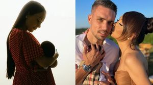 Vlăduța Lupău, Adi Rus și fiul lor 
