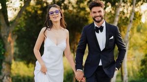 Cleopatra Stratan și Edward Sanda un an de mariaj