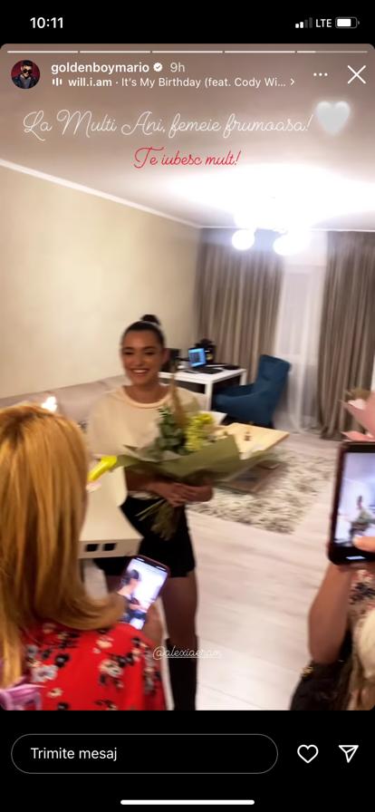 Alexia Eram &icirc;și sărăbtorește astăzi ziua de naștere. Ce surpriză i-a făcut mama sa, Andreea Esca, &icirc;n miez de noapte