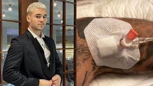 Mario Fresh, cu perfuzia la mână, chiar de ziua de naștere a iubitei sale. Ce s-a întâmplat cu artistul „Bine că existați”