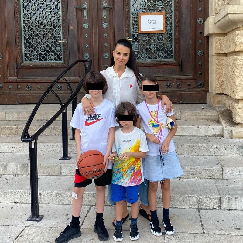 Anca Serea copii