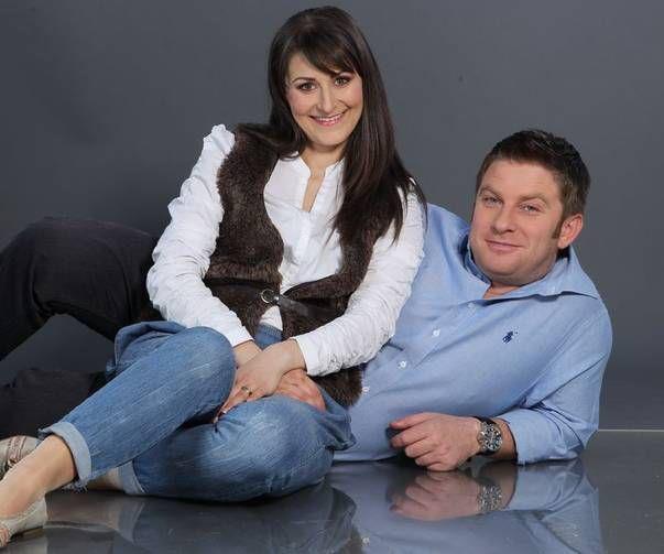 Pavel Bartoș și soția sa