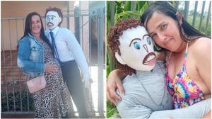 Decizia controversată a unei femei: s-a săturat să aștepte bărbatul ideal așa că s-a căsătorit cu o păpușă de  cârpă