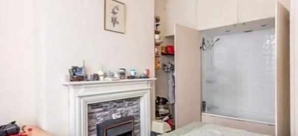garsoniera cu baie in dulap, londra, imobiliare 