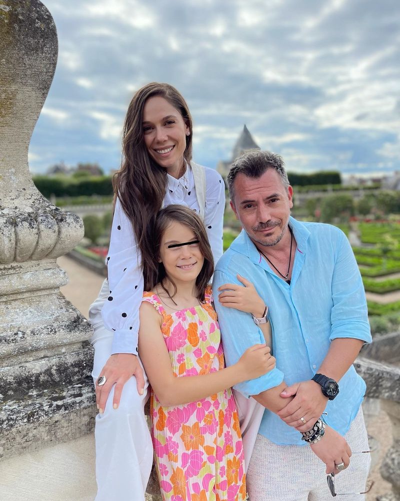 Irina Fodor, Răzvan Fodor și fiica lor 