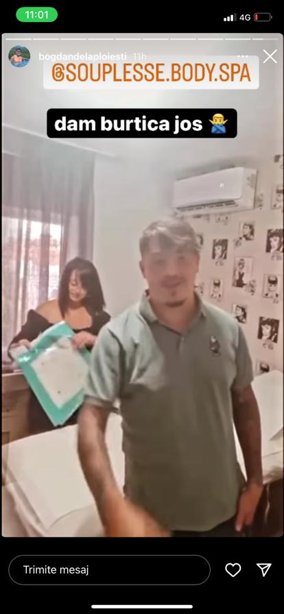 Bogdan de la Ploiești s-a apucat de slăbit! Manelistul a apelat la procedurile corporale preferate de Oana Roman