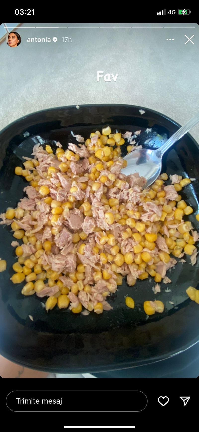 Asta mănâncă Antonia pentru a arăta atât de bine! Este un preparat simplu, cu doar două ingrediente