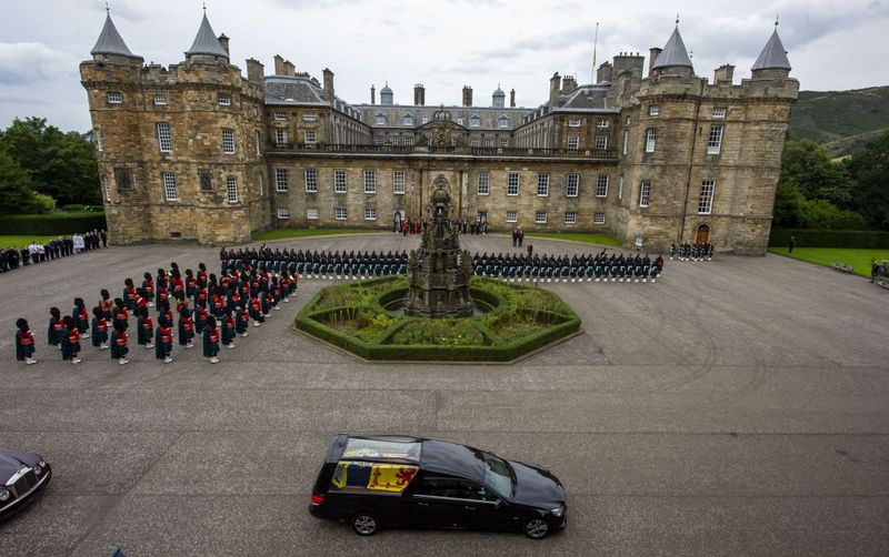 cortegiul regal in scotia