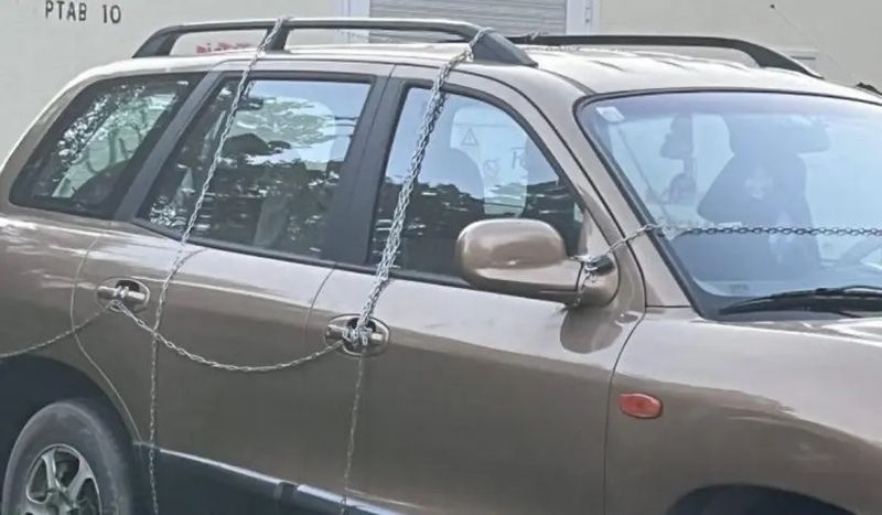masina legata cu lanturi, targu jiu, decizie inedita