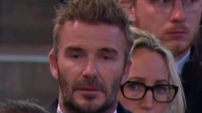 david beckham, omagiu pentru regina alngliei, elisabeta a II-a