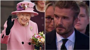 david beckham, omagiu pentru regina alngliei, elisabeta a II-a