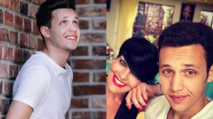 Patrizia Paglieri și fiul ei