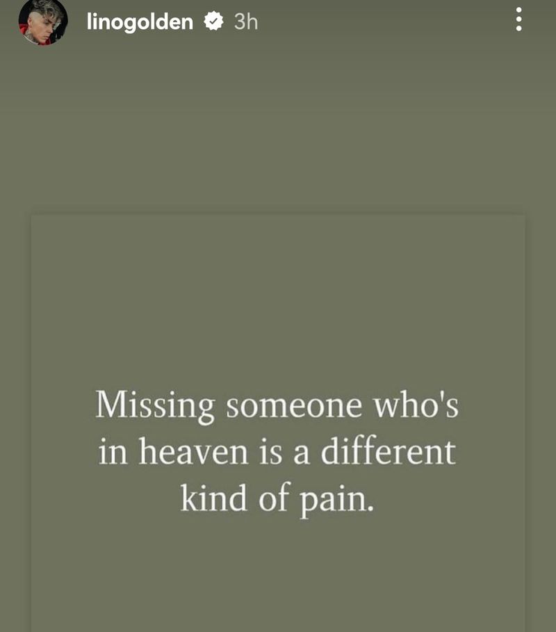 Lino Golden, cuprins de dor și durere Lino Golden