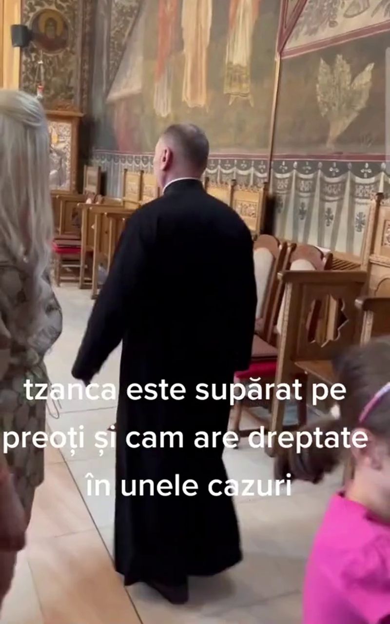 Tzancă Uraganu, primele declarații după ce s-a certat cu un preot în biserică: „Mirosea foarte tare a alcool”