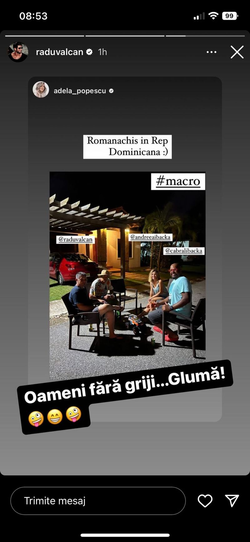 Ce s-a întâmplat cu Radu Vâlcan și Adela Popescu, după ce Uraganul Fiona a lovit Republica Dominicană. Au transmis primele mesaje „Ne-am baricadat și am așteptat”