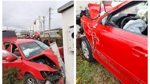 O șoferiță din Neamț a provocat un accident rutier, pentru a-și pune capăt zilelor! A intrat într-un gard, într-o țeavă de gaz și un transformator electric