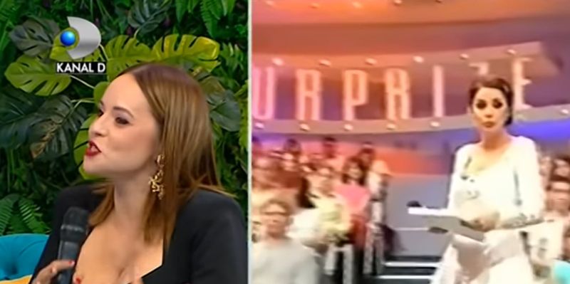 Andreea Marin căzătură &icirc;n direct