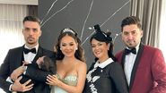 Vlăduța Lupău și Adi Rus, în lacrimi la ceremonia de creștinare a fiului lor! Soțul artistei, mesaj emoționant pe internet: „Mulțumesc Doamne”