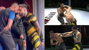 Alex Bobicioiu a ieșit din mașină șchiopătând și cu râni pe față, după ce a fost bătut de Zănoagă. Simina a scăpat imaginile pe internet