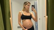emily burghelea copil, emily burghelea insarcinata, sarcina