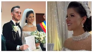 Geta Sterp în lacrimi la propria nuntă