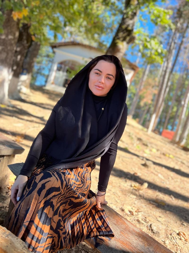 Carmen de la Sălciua și Marian Corcheș pelerinaj Athos