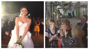 Mărioara Zăvoranu la nunta Cristinei Șișcanu